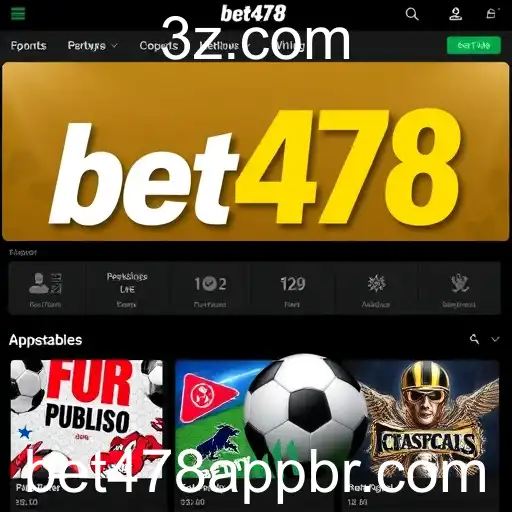 Apostas Esportivas no bet478: Estratégia, Entretenimento e Responsabilidade